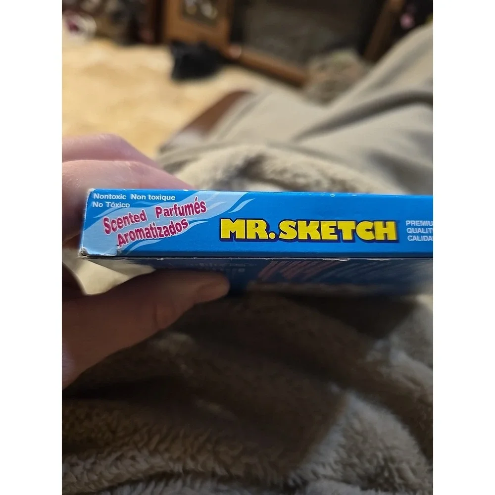 Mr. Sketch 8 Markers Nontoxic Scented NOS 2005 Chiseled 20078 Watercolor Asst.